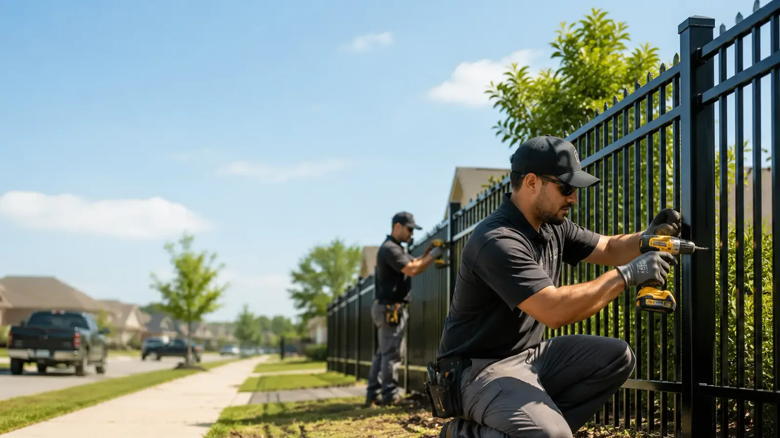 Metal Fence Installation in Scottdale, GA